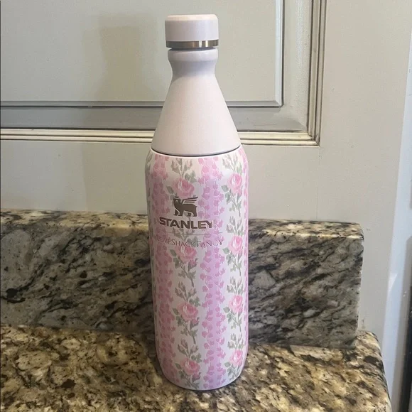 Love Shack Fancy x Stanley 20oz All Day Slim Blooming Heirloom New - Picture 3 of 10